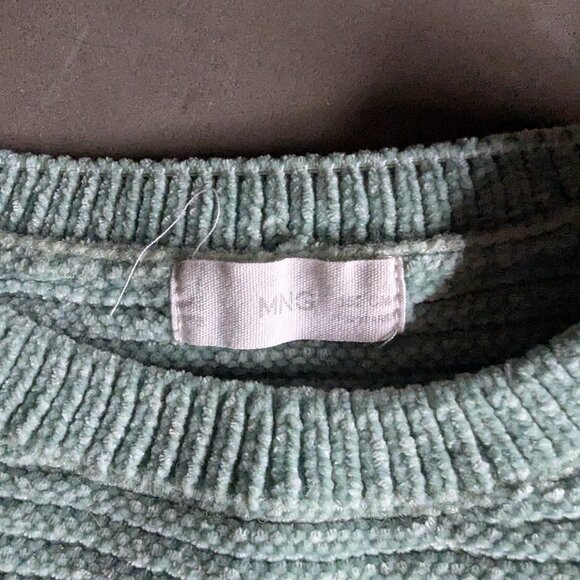Mango mint green sweater | Size 11-12 - Picture 4 of 16